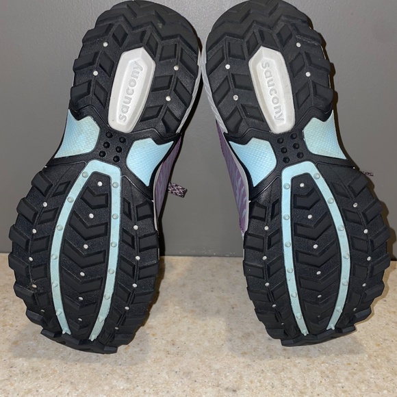 Saucony Women's Excursion TR15 Trail Running Shoe Athletic Tennis Alloy Mauve - Picture 12 of 13